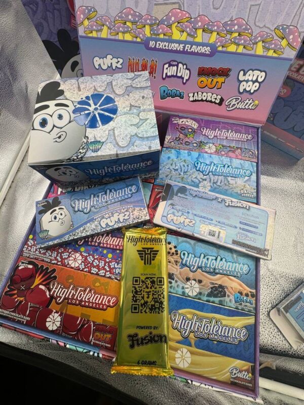 High tolerance x Fusion mushroom bars